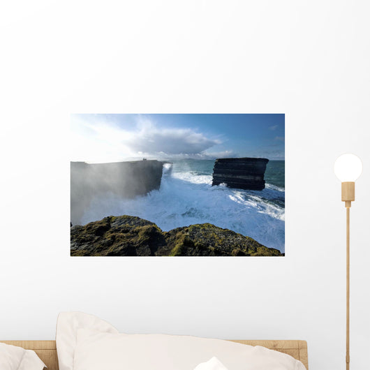 Downpatrick Head, Co Mayo, Ireland Wall Mural