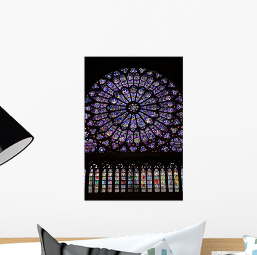 Stained Glass Window Wall Mural