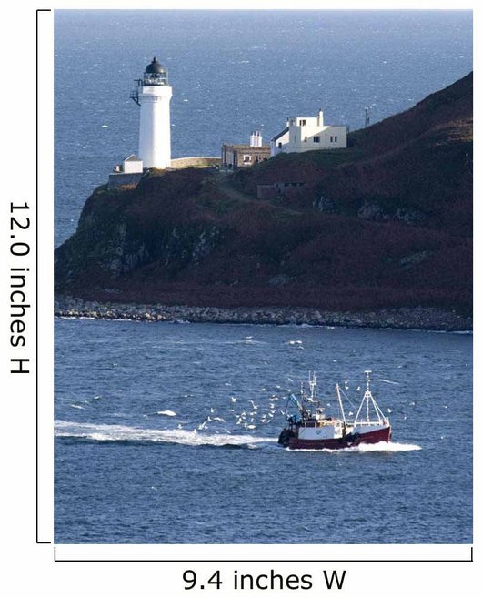 Lighthouse On The Coast Wall Mural