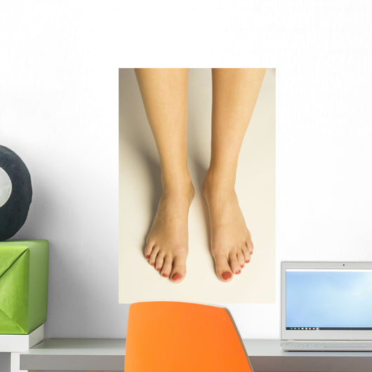 A Woman's Feet Wall Mural