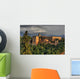 Alhambra in the evening sun HDR Wall Mural