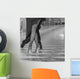 Legs Crossed Wall Mural