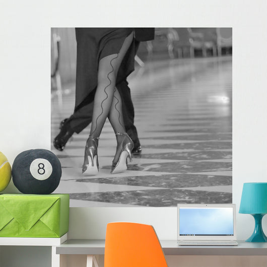 Legs Crossed Wall Mural