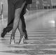 Legs Crossed Wall Mural