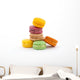 colorful macaroons Wall Decal