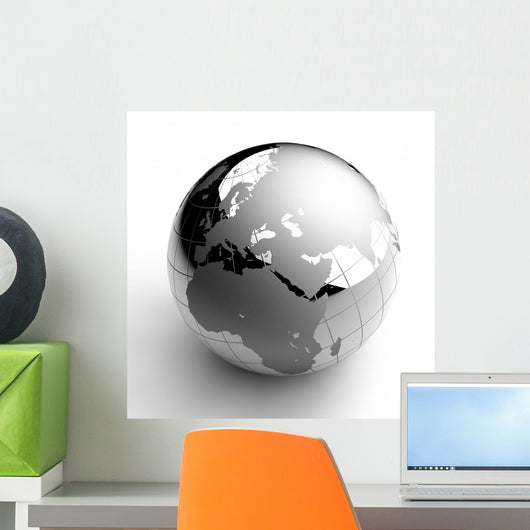 Chrome Globe White