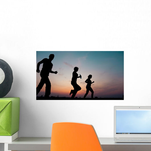 Silhouettes Wall Mural
