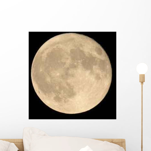 Full Moon Wall Decal Design 2