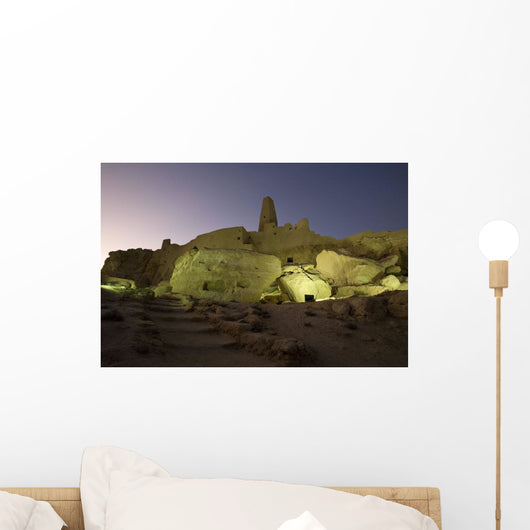 The Temple Of The Oracle, Siwa Oasis, Egypt Wall Mural