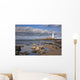 Lighthouse Scenic, Northumberland, England Wall Mural