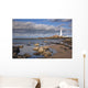 Lighthouse Scenic, Northumberland, England Wall Mural