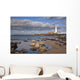 Lighthouse Scenic, Northumberland, England Wall Mural