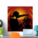dj in action Wall Mural