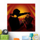 dj in action Wall Mural