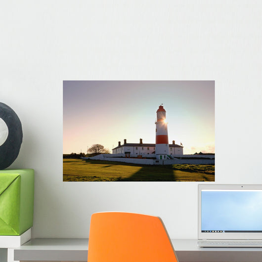 Lighthouse, South Shields, Tyne And Wear, England Wall Mural