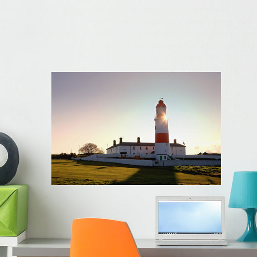 Lighthouse, South Shields, Tyne And Wear, England Wall Mural