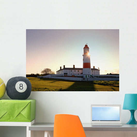 Lighthouse, South Shields, Tyne And Wear, England Wall Mural