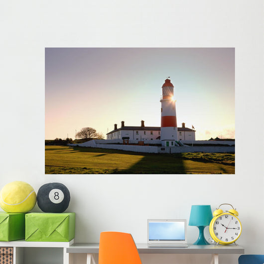Lighthouse, South Shields, Tyne And Wear, England Wall Mural