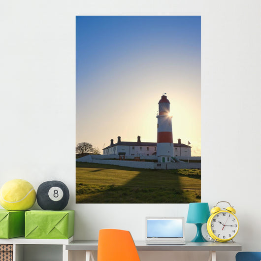 Lighthouse, South Shields, Tyne And Wear, England Wall Mural