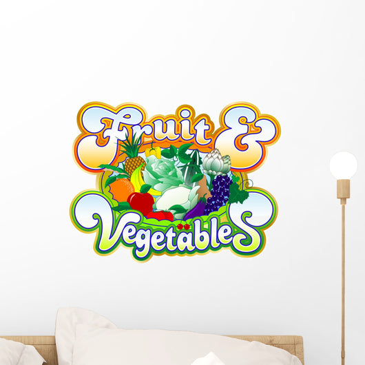 basketball Fruit-Vegetables Wall Decal