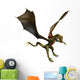 Dragon Landing Wall Decal