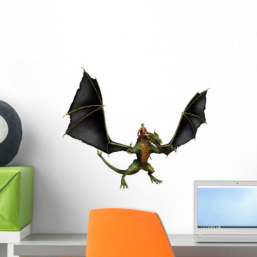 Dragon Rearing Wall Decal