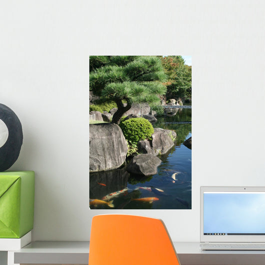 Japanese garden Wall Mural
