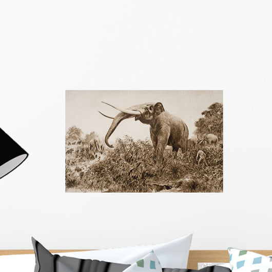 The Chatham Elephant From Fossil Remains 400 Wall Mural