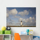 Lighthouse With Cloudy Backdrop Wall Mural