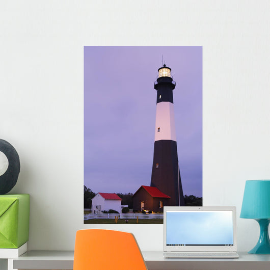 Lighthouse, Tybee Island, Georgia, Usa Wall Mural