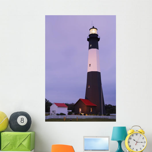 Lighthouse, Tybee Island, Georgia, Usa Wall Mural