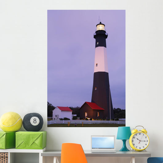 Lighthouse, Tybee Island, Georgia, Usa Wall Mural