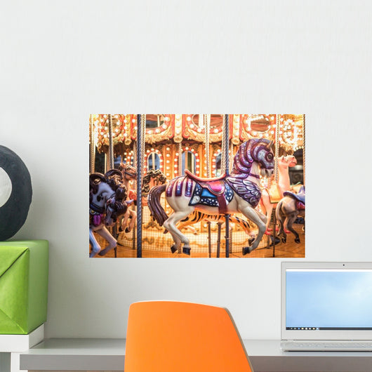 Carousel Wall Decal
