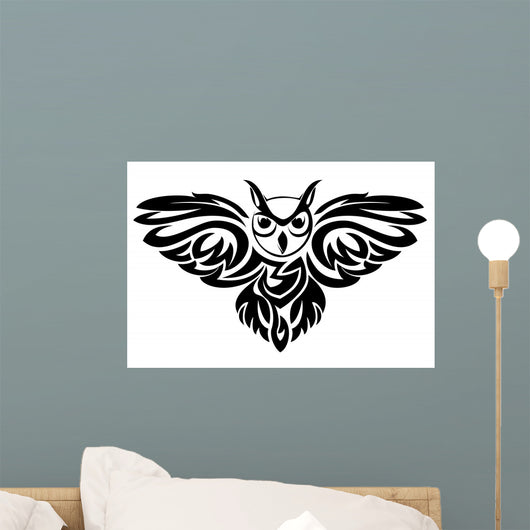 Owl Symbol Wall Decal
