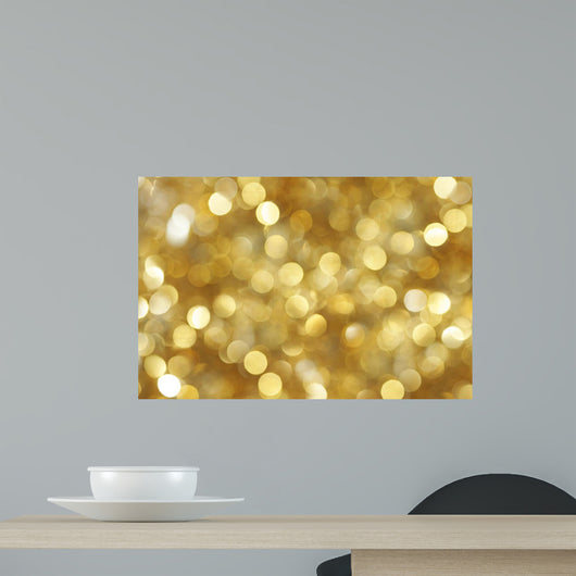 Golden Light Background Wall Mural