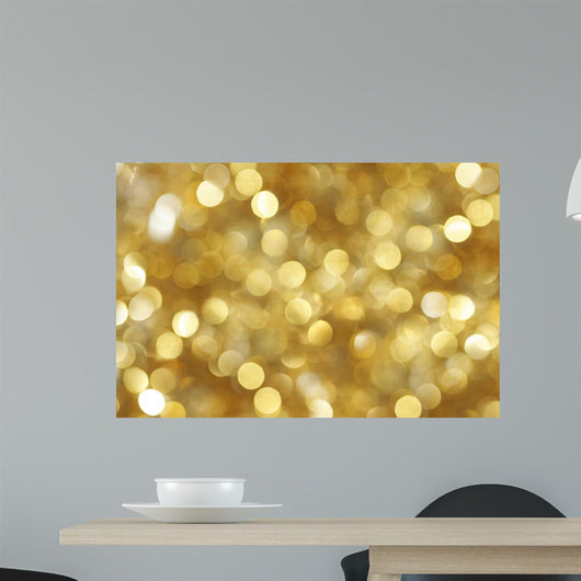 Golden Light Background Wall Mural