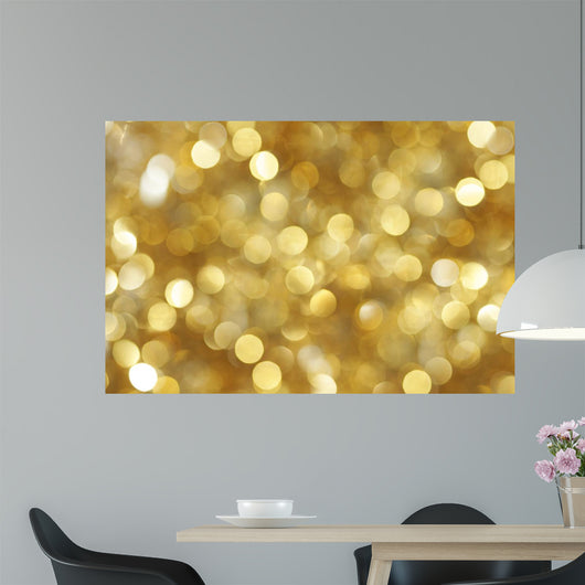 Golden Light Background Wall Mural
