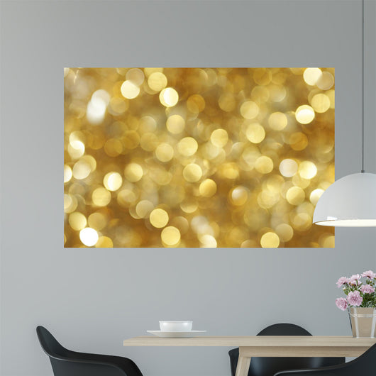 Golden Light Background Wall Mural