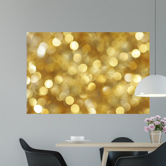 Golden Light Background Wall Mural