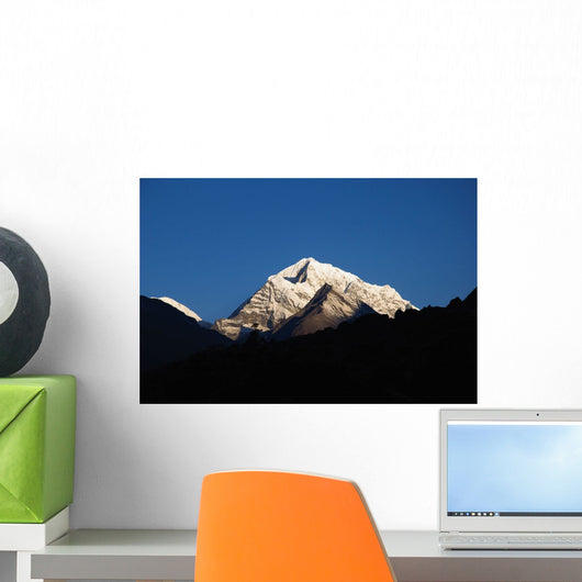 Sunrise On The Summits Above Namche Bazaar, Nepal Wall Mural