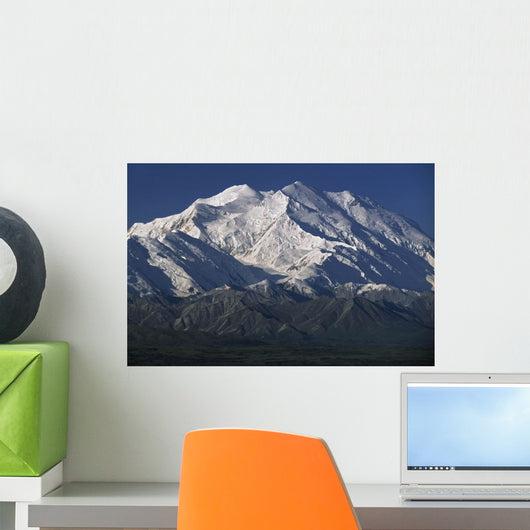Snow-Capped Mount Mckinley, Alaska, Usa Wall Mural