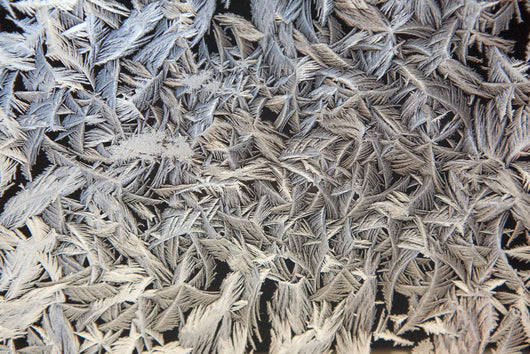 Frost Pattern On Window, Calgary, Alberta, Canada Wall Mural