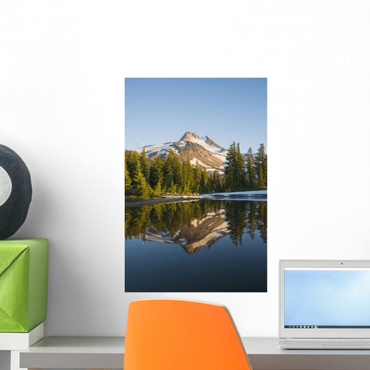Mount Jefferson, Oregon, Usa Wall Mural