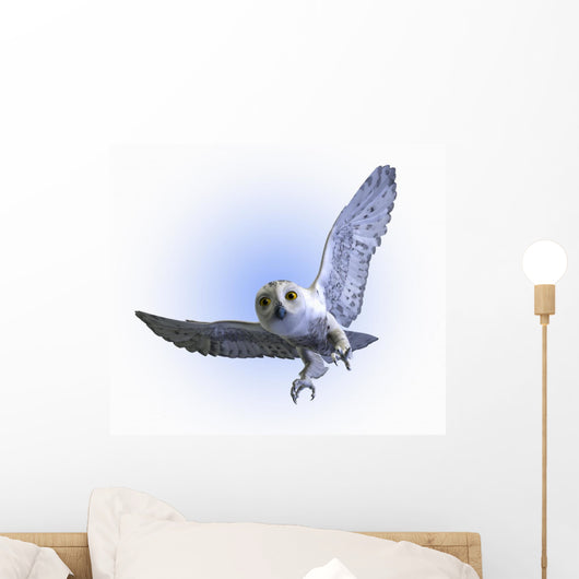 Snowy Owl Wall Decal