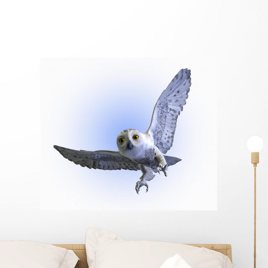 Snowy Owl Wall Decal