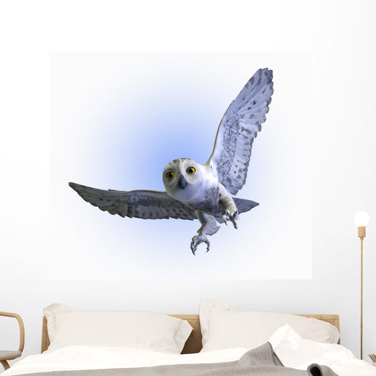 Snowy Owl Wall Decal