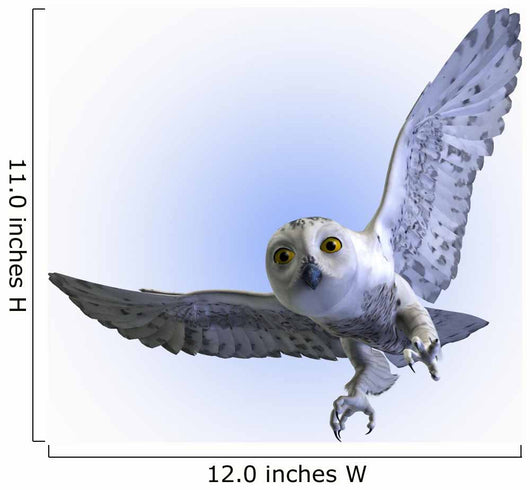Snowy Owl Wall Decal