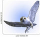 Snowy Owl Wall Decal