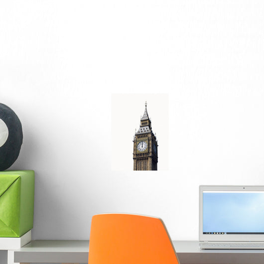 12 o'clock. Big Ben, London, UK. Wall Decal