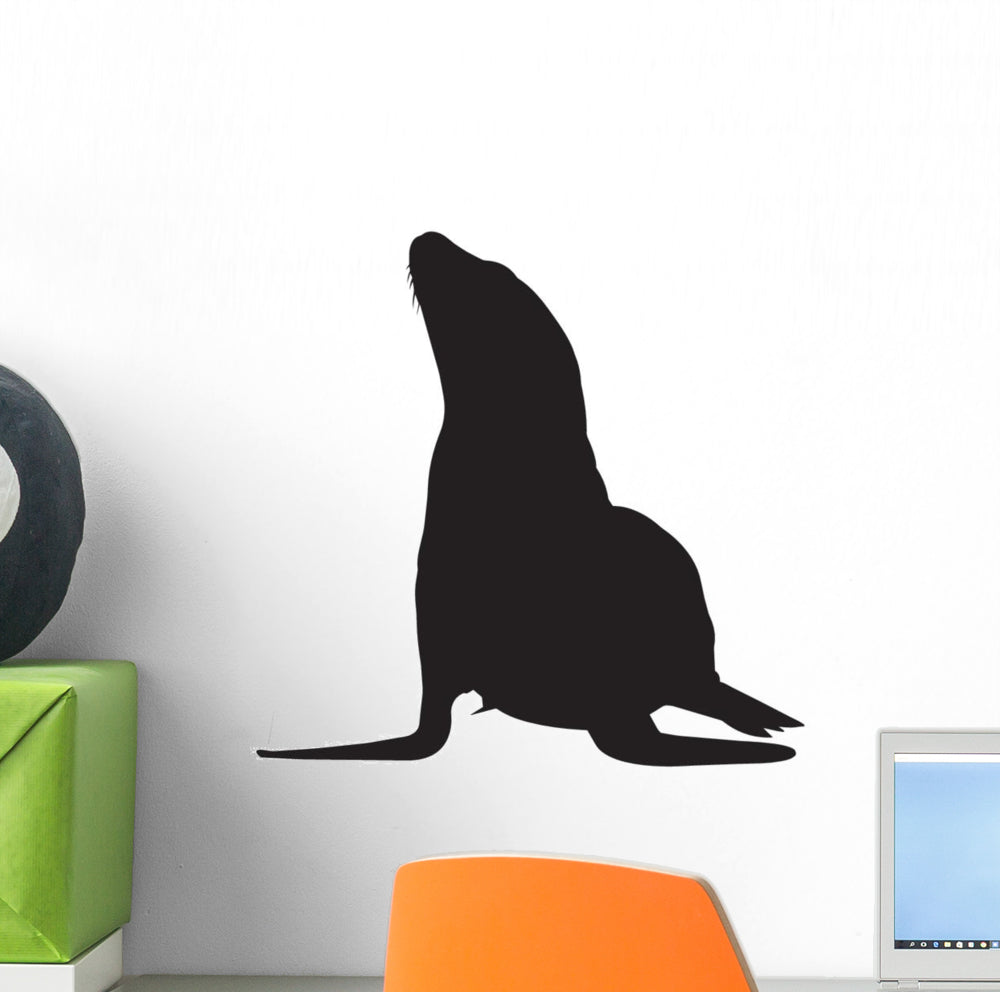 Pinniped Sea Lion Seal Wall Decal Wallmonkeys